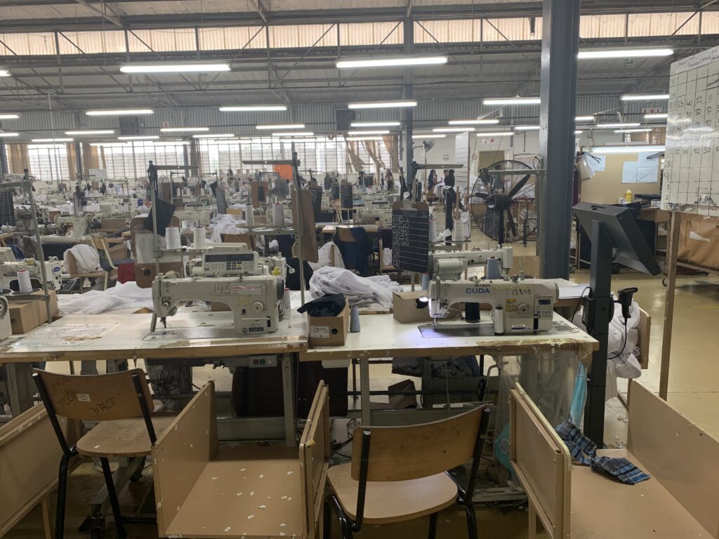 How to work with CMTs - Katho Clothing An image of a clothing factory