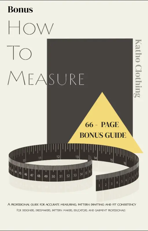 Katho Clothing - HOW TO MEASURE BONUS GUIDEpng - Katho Clothing How to measure guide bonus 66-page measuring instructions and key points for accurate body measurements